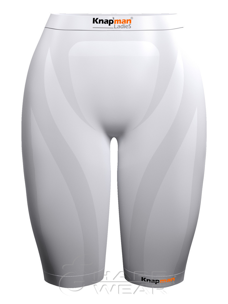 Zoned Compression Short Ladies USP 45 wit - Sport compressie - Shapewear.nl  - corrigerend ondergoed voor mannen